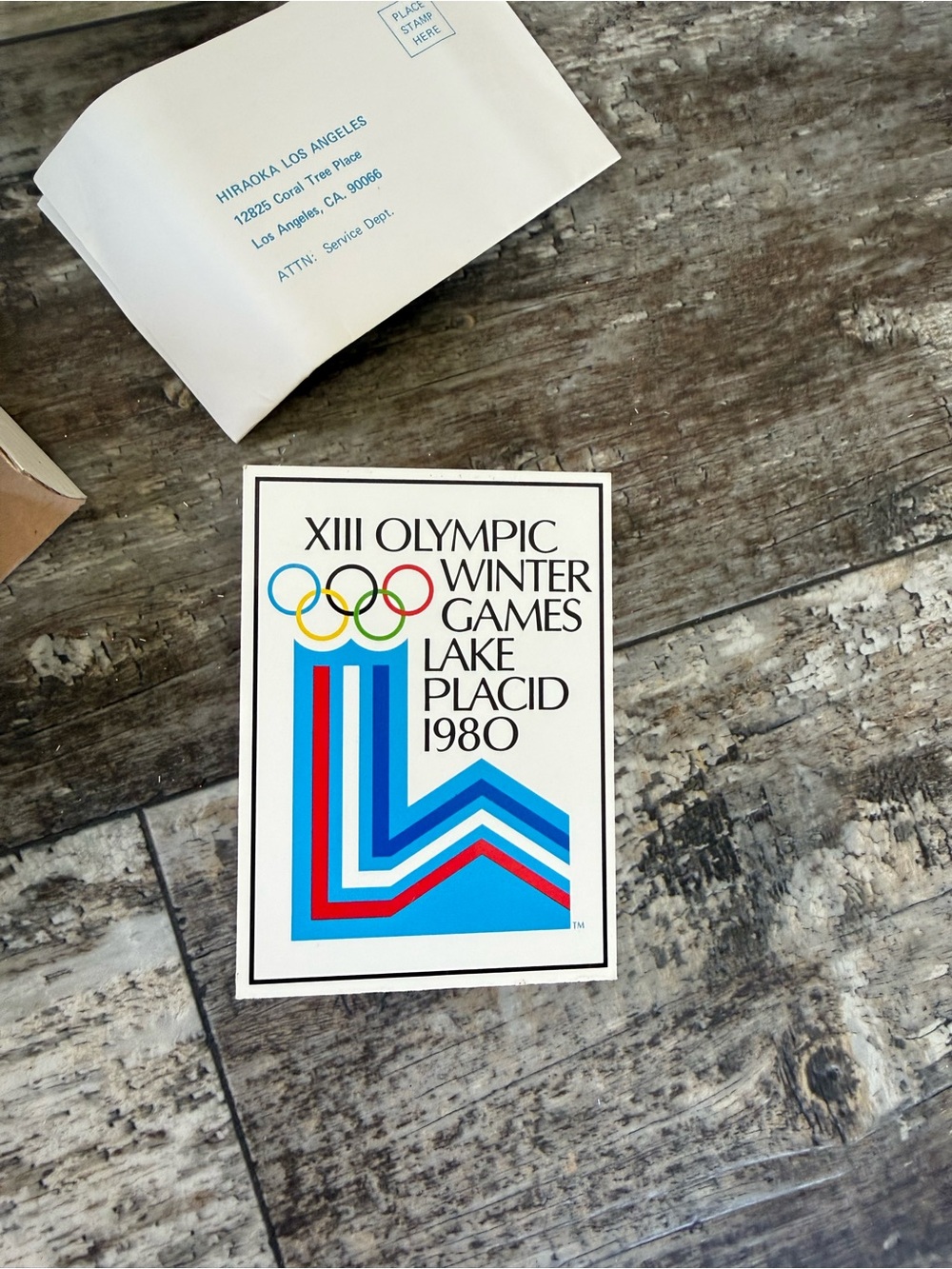 1980 Lake Placid Winter Olympics Souvenir radio